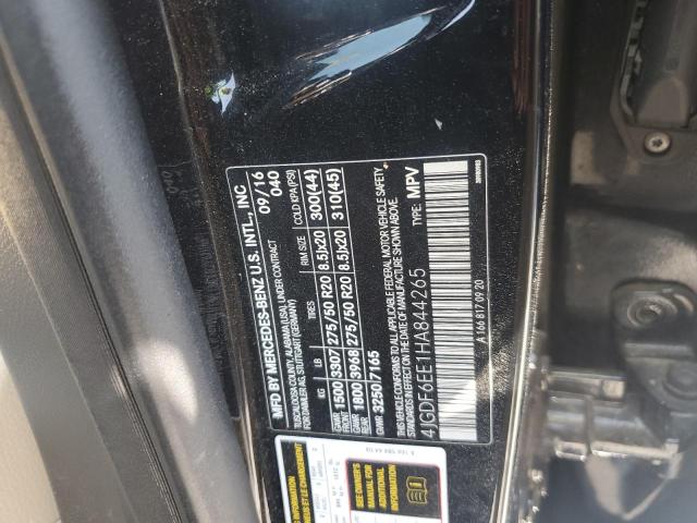 2017 MERCEDES-BENZ GLS 450 4M 4JGDF6EE1HA844265