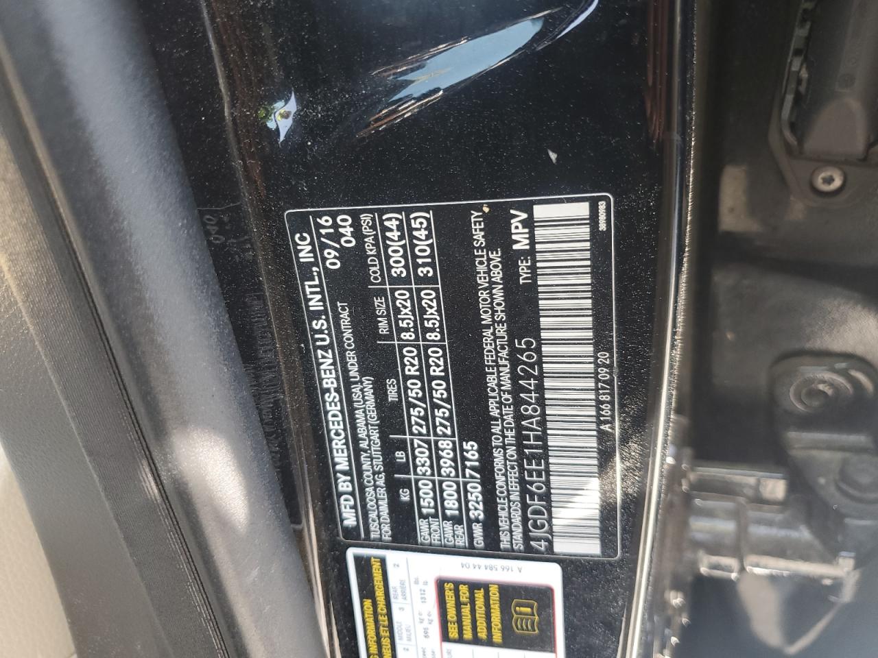 MERCEDES-BENZ GLS-CLASS 450 4MATIC