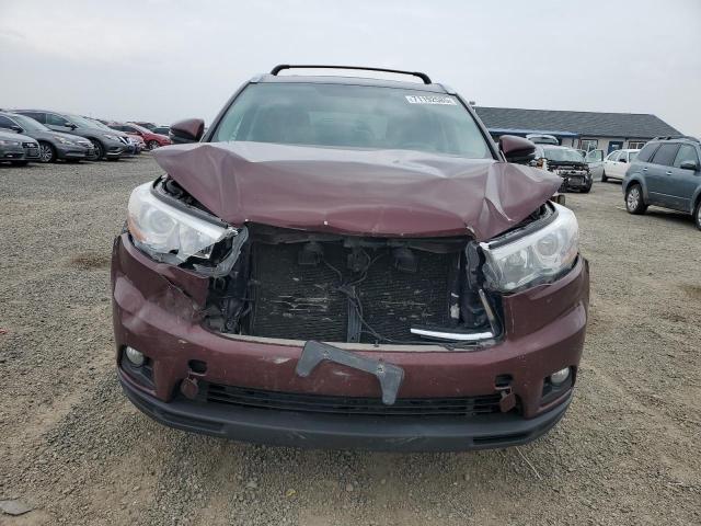 2016 TOYOTA HIGHLANDER XLE 5TDJKRFH0GS316781