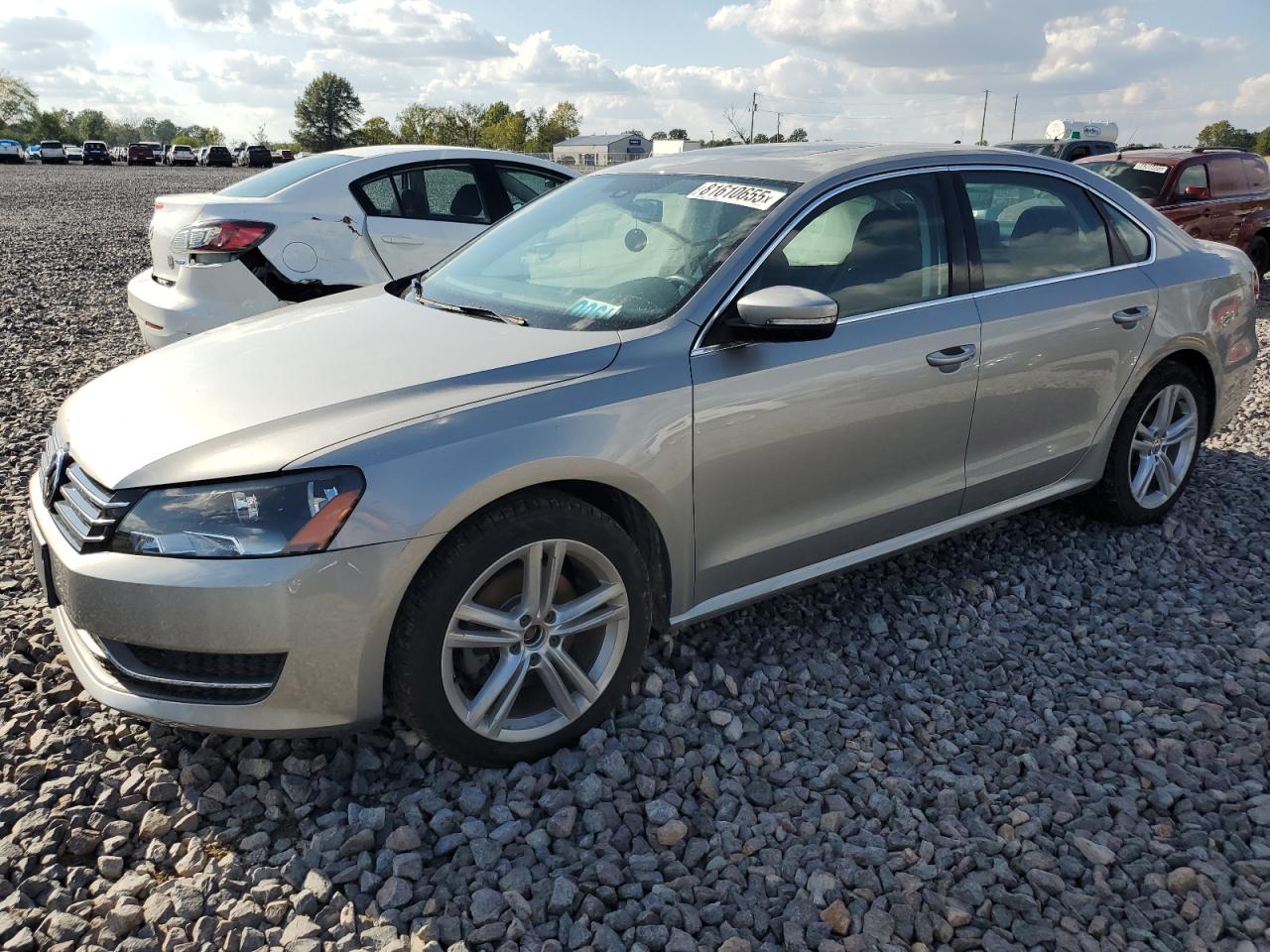 Lot #3265259980 2014 VOLKSWAGEN PASSAT SE