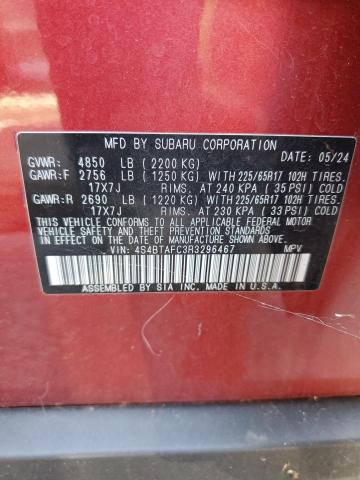 2024 SUBARU OUTBACK PREMIUM - 4S4BTAFC3R3296467