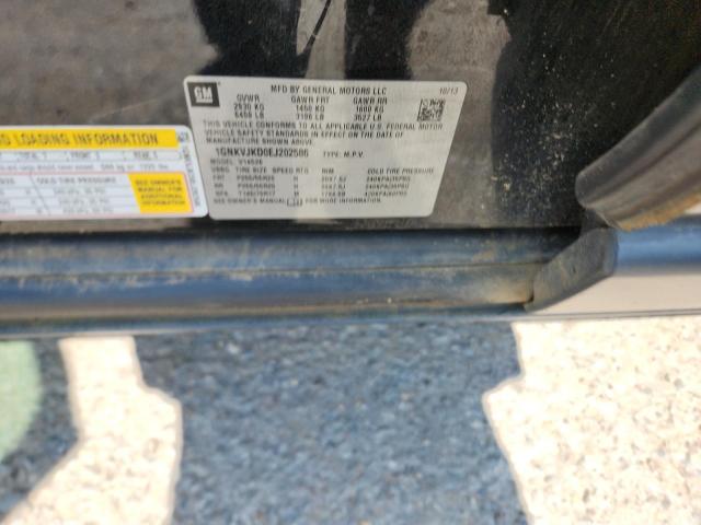 2014 CHEVROLET TRAVERSE L #3281600431