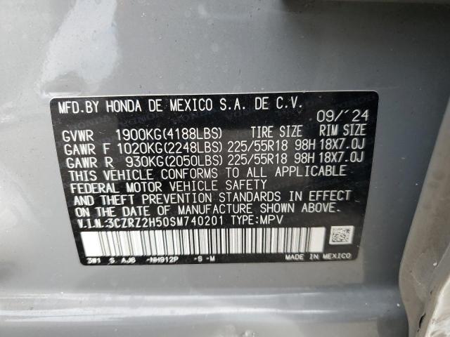 2025 HONDA HR-V SPORT - 3CZRZ2H50SM740201