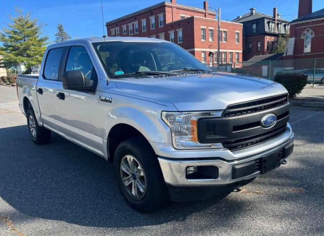 FORD F150 SUPER 2018 gray  gas 1FTEW1E58JFD22222 photo #1