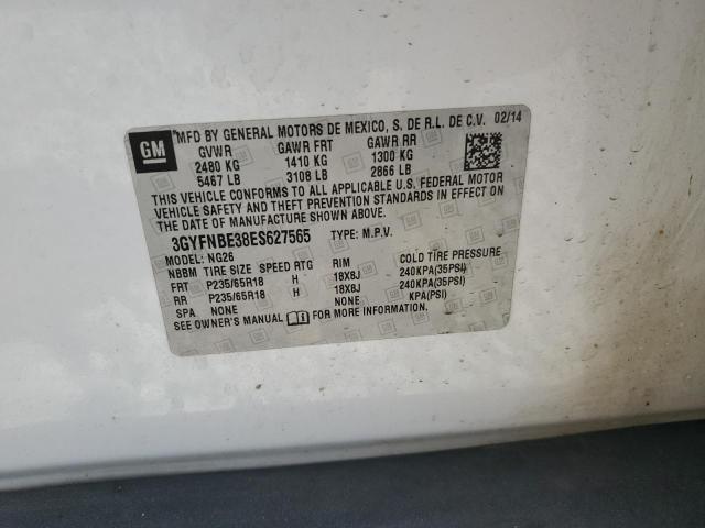 2014 CADILLAC SRX LUXURY COLLECTION - 3GYFNBE38ES627565