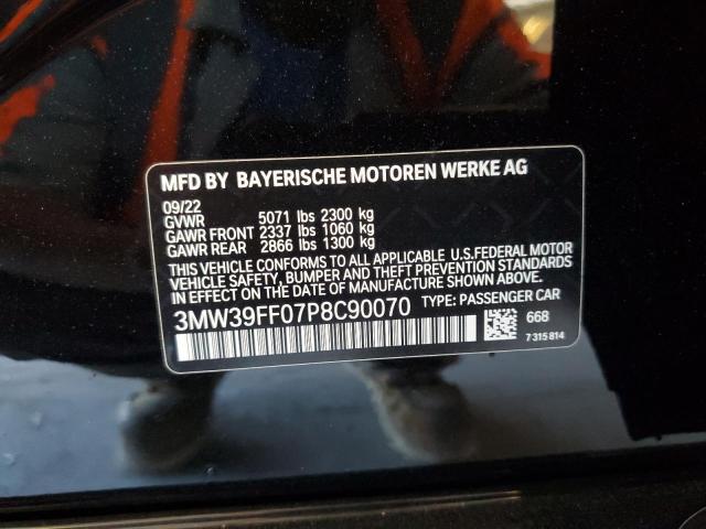 2023 BMW 330E 3MW39FF07P8C90070