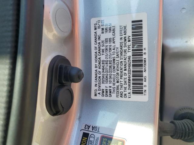 2013 HONDA CR-V LX - 2HKRM4H30DH662946