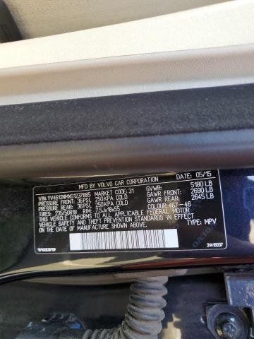 2016 VOLVO XC70 T5 PL YV4612NMXG1237885