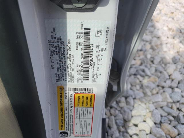 2020 FORD FUSION SE - 3FA6P0HD9LR109726