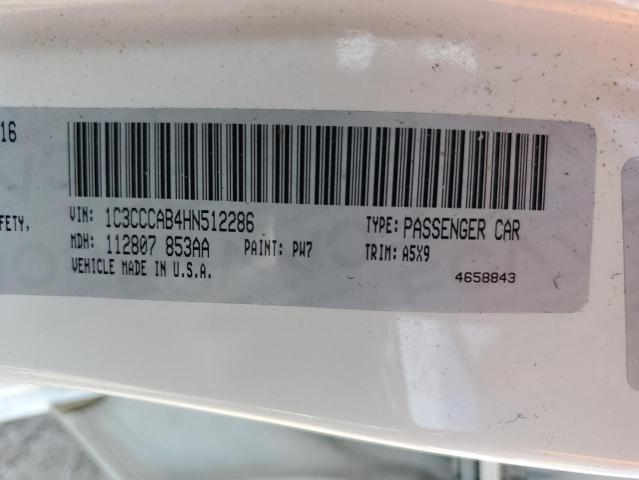 2017 CHRYSLER 200 LIMITE 1C3CCCAB4HN512286