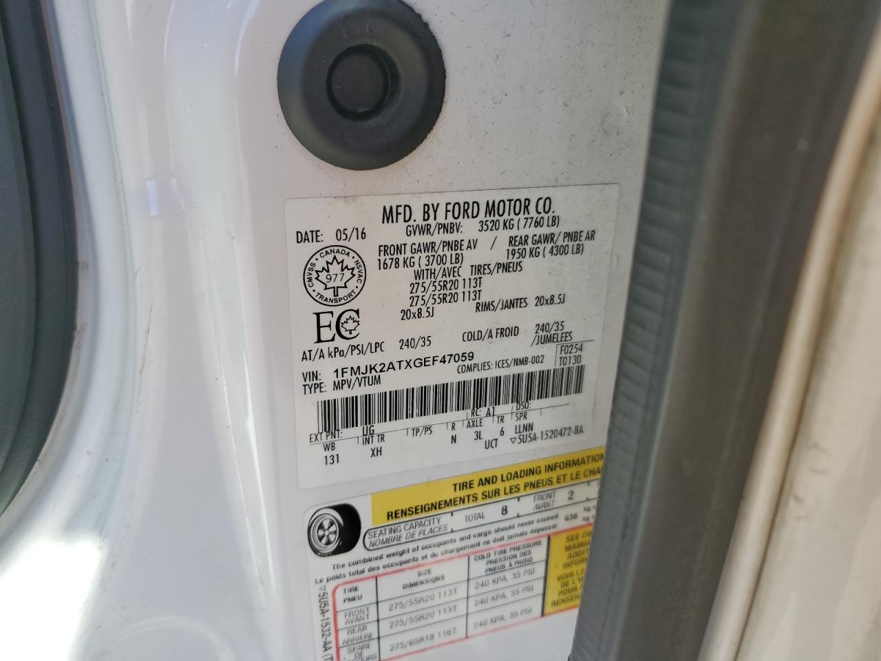 FORD EXPEDITION EL LIMITED