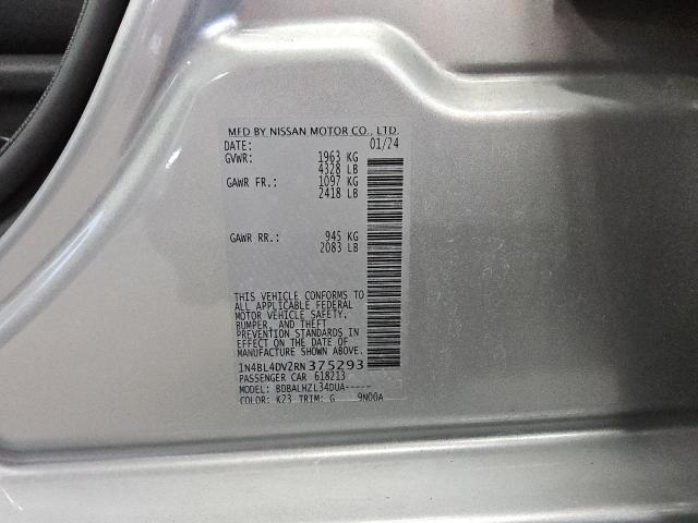 2024 NISSAN ALTIMA SV 1N4BL4DV2RN375293