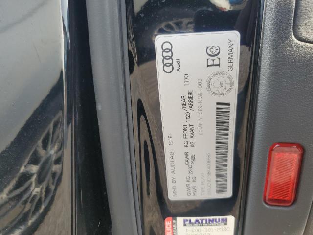 2019 AUDI A5 PRESTIG WAUCNCF58KA006562
