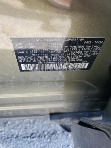 2024 SUBARU ASCENT ONY 4S4WMAHDXR3436339