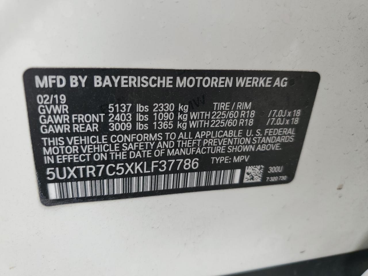 BMW X3 SDRIVE30I