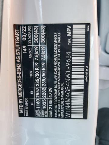 2022 MERCEDES-BENZ GLB 250 W1N4M4GB4NW199684