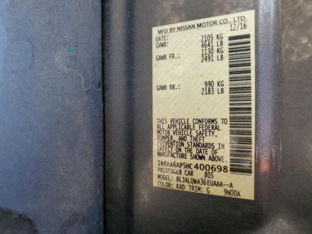 2017 NISSAN MAXIMA 3.5 #3285696665