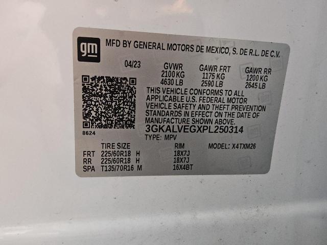 2023 GMC TERRAIN SL 3GKALVEGXPL250314