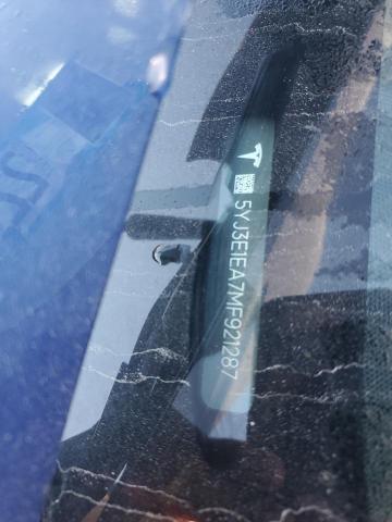 2021 TESLA MODEL 3 5YJ3E1EA7MF921287
