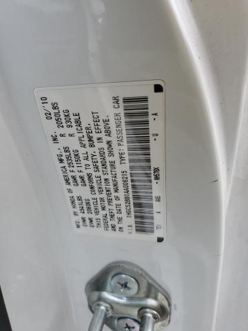 2010 HONDA ACCORD EXL - 1HGCS2B81AA006215