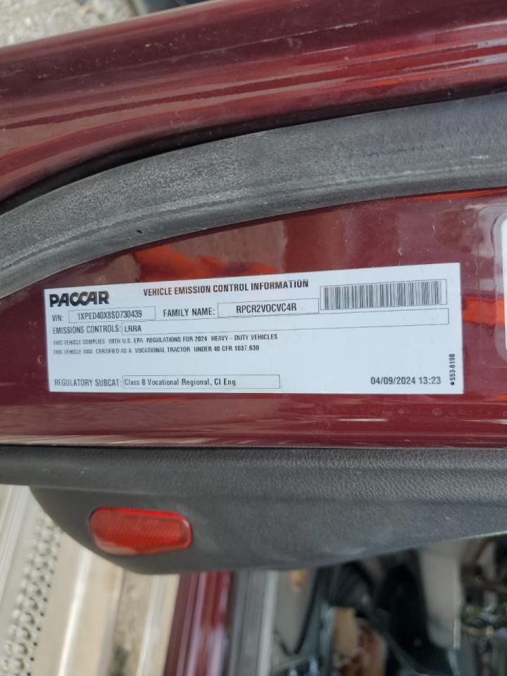 Lot #3302859901 2025 PETERBILT 589