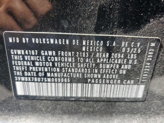 2025 VOLKSWAGEN JETTA SPOR 3VWBX7BU7SM069665