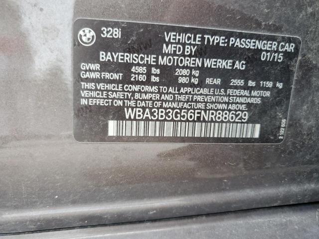 2015 BMW 328 XI WBA3B3G56FNR88629