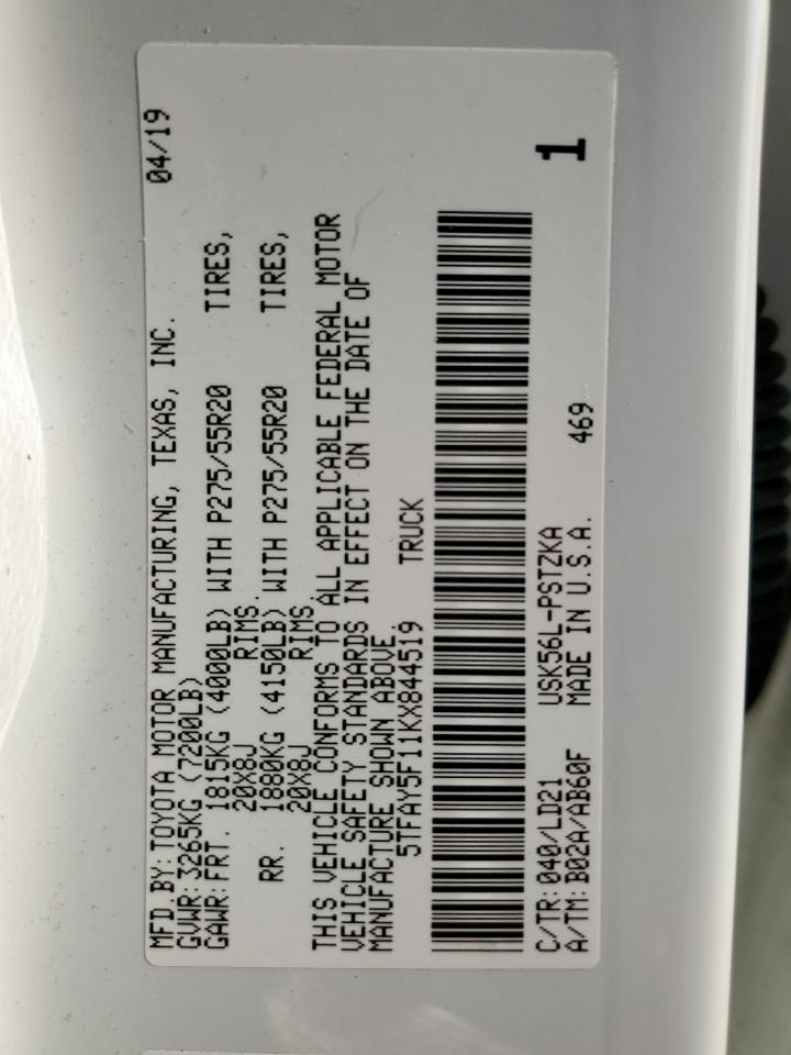 TOYOTA TUNDRA CREWMAX 1794