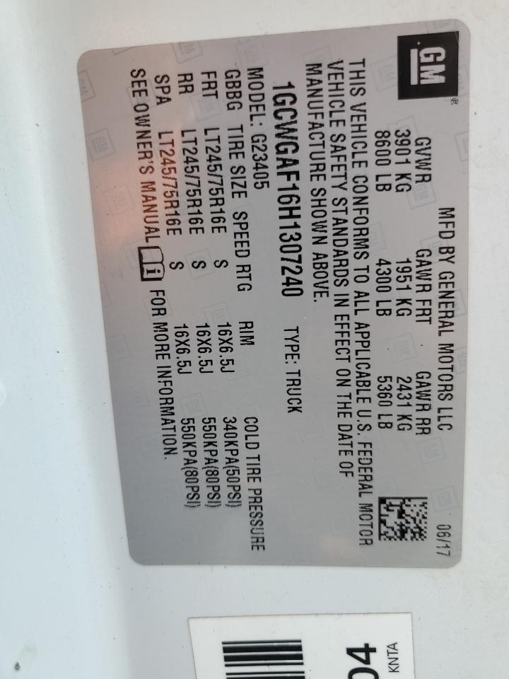 CHEVROLET EXPRESS G2