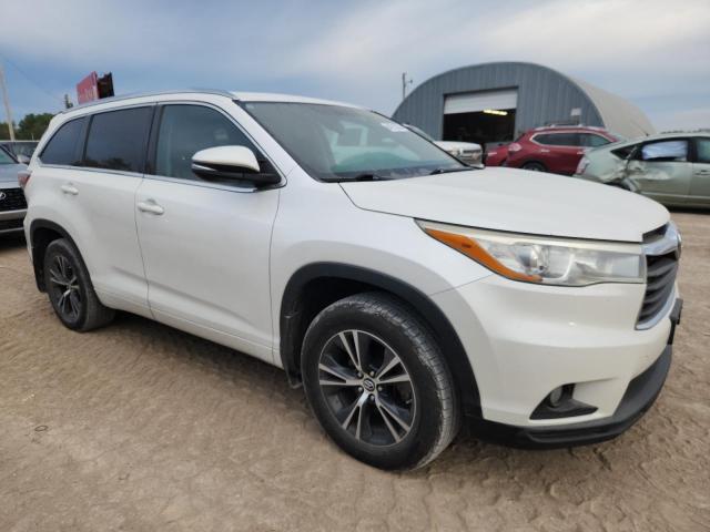 2016 TOYOTA HIGHLANDER XLE - 5TDJKRFH3GS319562