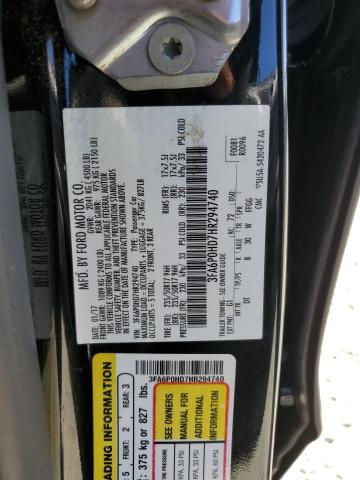 2017 FORD FUSION SE #3301682649