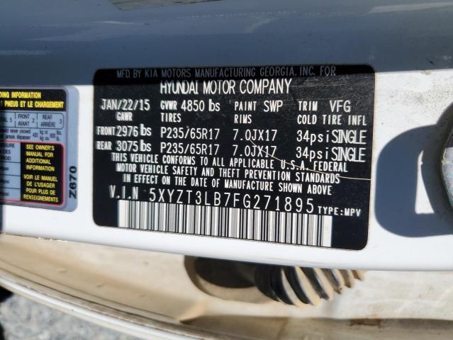 2015 HYUNDAI SANTA FE S - 5XYZT3LB7FG271895