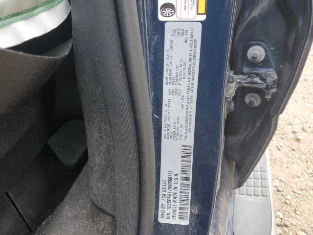 2021 RAM 1500 BIG H 1C6SRFBT7MN560798