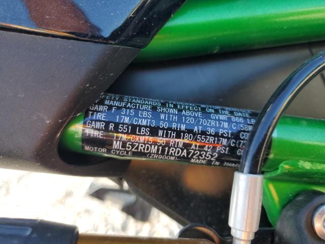 2024 KAWASAKI ZR900 M ML5ZRDM11RDA72352