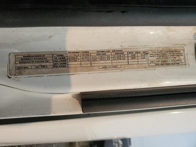 2016 PETERBILT TRACTOR 579 #3312336774