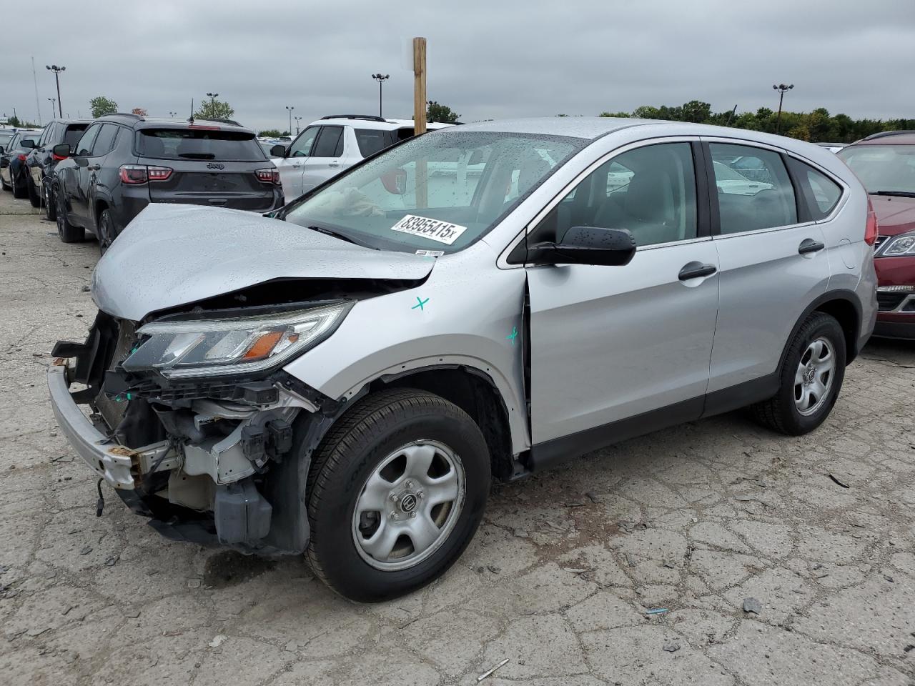 Lot #3259163941 2016 HONDA CR-V LX