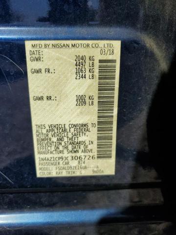2018 NISSAN LEAF S 1N4AZ1CP9JC306726