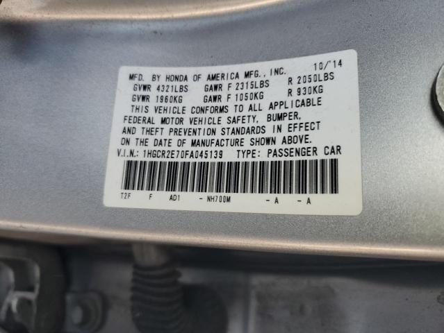 2015 HONDA ACCORD EX 1HGCR2E70FA045139