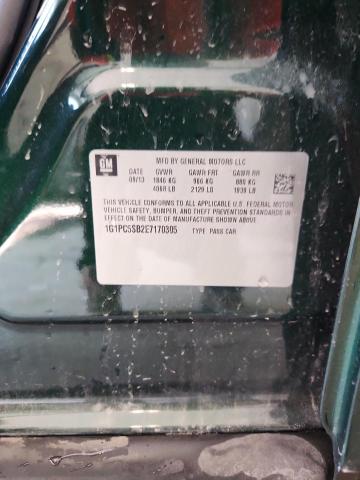 2014 CHEVROLET CRUZE LT - 1G1PC5SB2E7170305