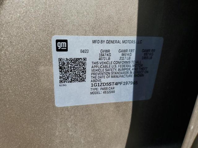 2023 CHEVROLET MALIBU LT 1G1ZD5ST4PF197965