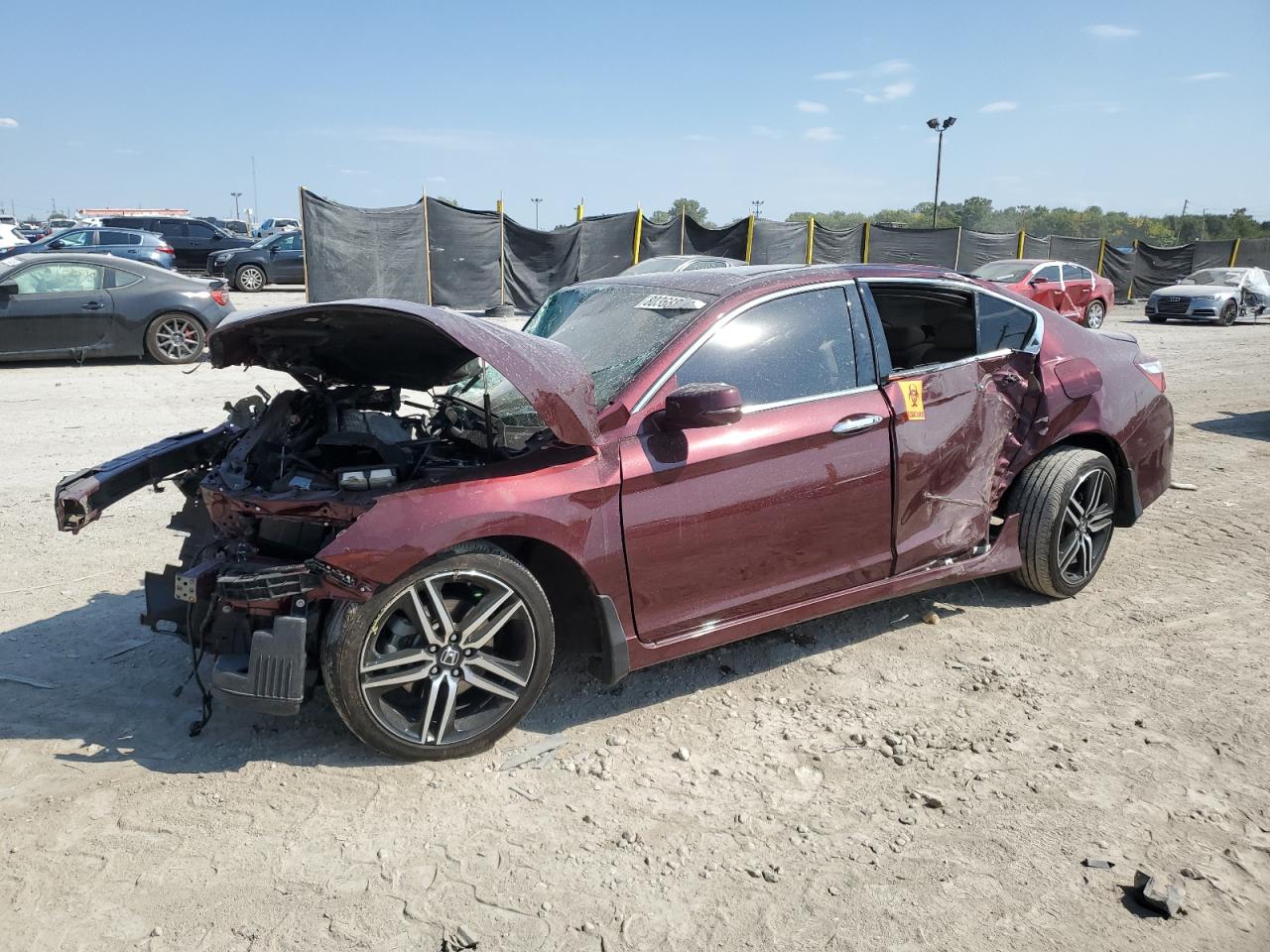 Lot #3260562085 2017 HONDA ACCORD TOU