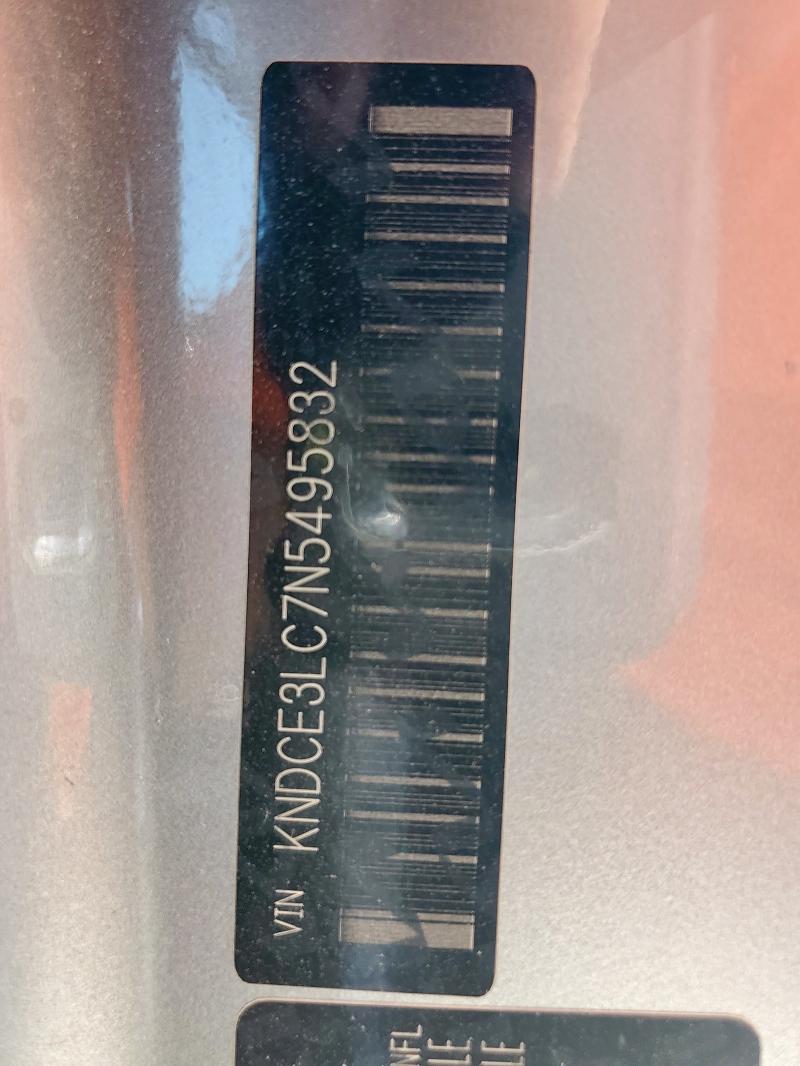 2022 KIA NIRO EX PR - KNDCE3LC7N5495832