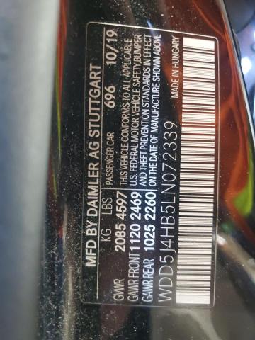 2020 MERCEDES-BENZ CLA 250 4MATIC WDD5J4HB5LN072339