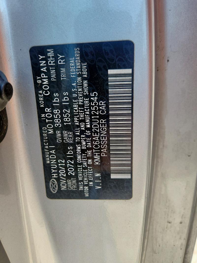 2013 HYUNDAI VELOSTER T #3294441495