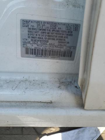 2019 NISSAN SENTRA S - 3N1AB7AP2KY222439