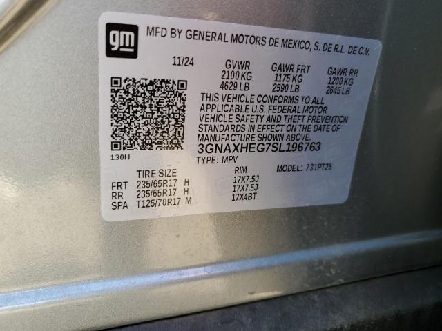 2025 CHEVROLET EQUINOX LT #3286704287