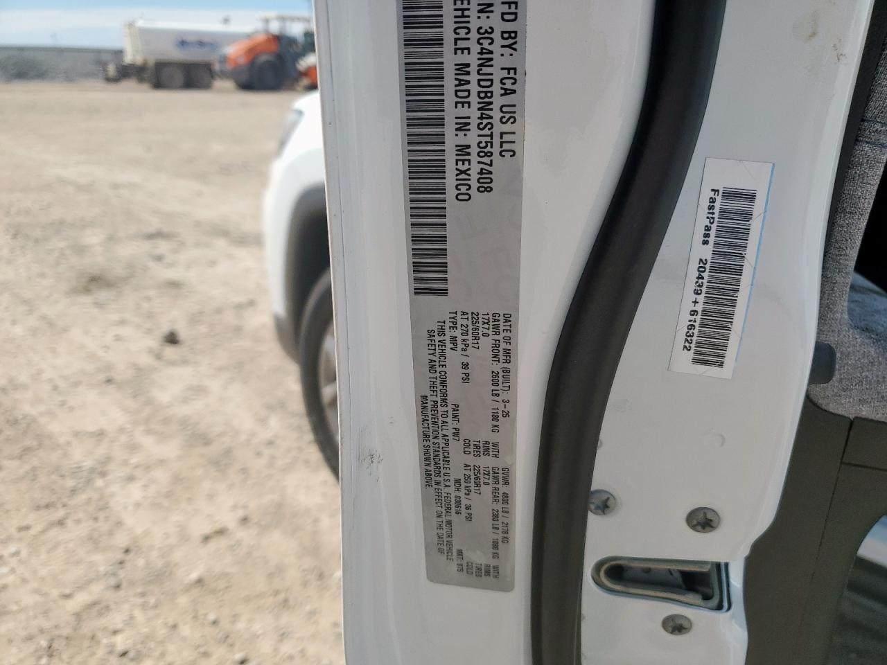 Lot #3311678233 2025 JEEP COMPASS LA