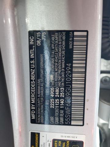 2016 MERCEDES-BENZ C 450 4MAT 55SWF6EB9GU102994