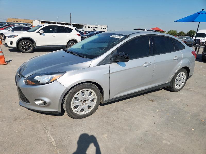 FORD FOCUS SE 2012 silver  gas 1FAHP3F28CL454207 photo #1
