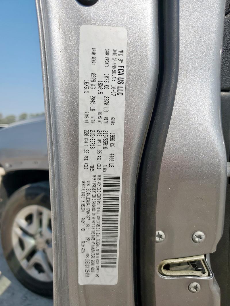 2018 JEEP COMPASS SP 3C4NJCAB4JT204387